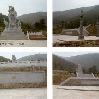 RW-1005_人物雕刻_工程案例_山西晋中寿星文化广场