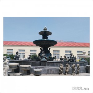 石雕喷泉-106-人物喷泉
