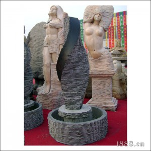 石雕抽象喷泉-104