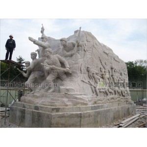 张家口察哈尔革命纪念馆雕塑工程-新蕾雕塑
