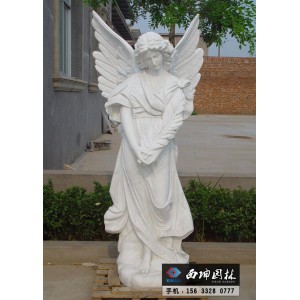 SD-1030-石雕-天使-西坤雕塑